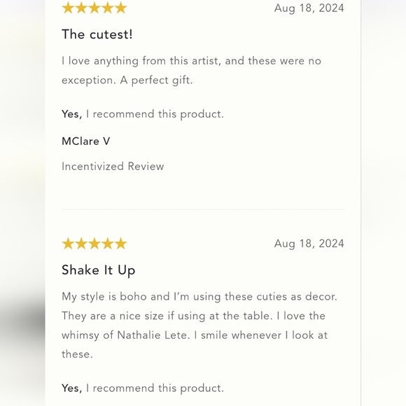 Anthropologie x Nathalie Lete Mushroom Salt & Pepper shakers - autumn hues - Picture 10 of 14